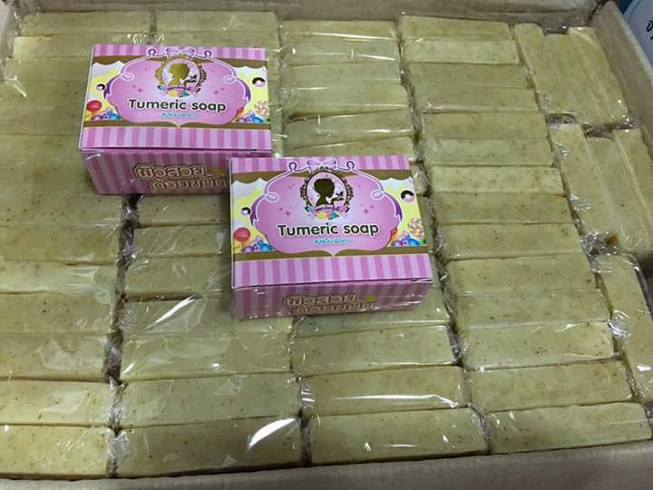 สบู่ขมิ้นกลูต้า (Tumeric Soap)