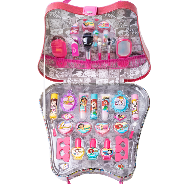 นำเข้า 🇺🇲 กระเป๋าใส่เครื่องสำอางเด็ก Lip Smacker Disney Princess Weekender Bag ราคา2,290 บาท