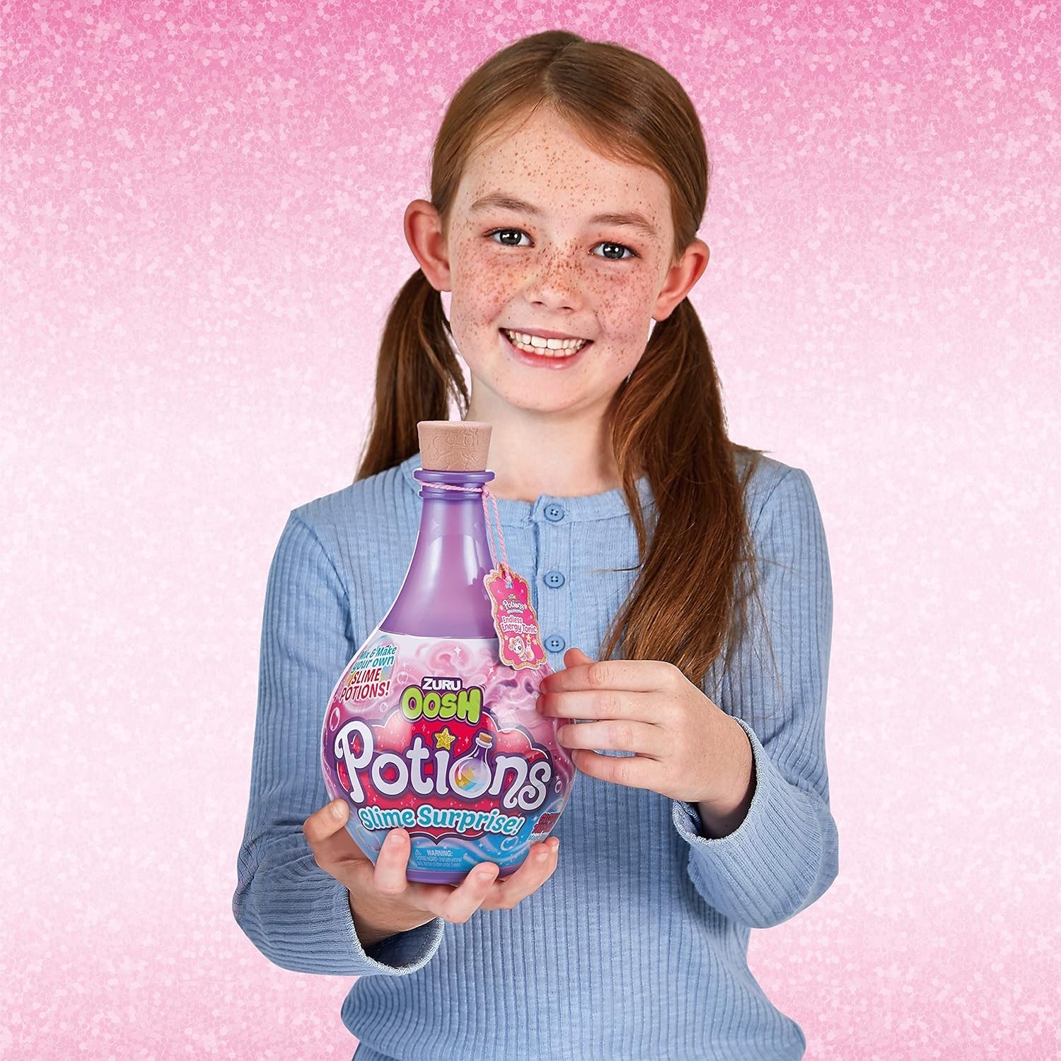 สไลม์เวทย์มนตร์Oosh Potions Slime Surprise (Purple) by ZURU DIY Slime Kit with Sparkles ราคา 950 บาท