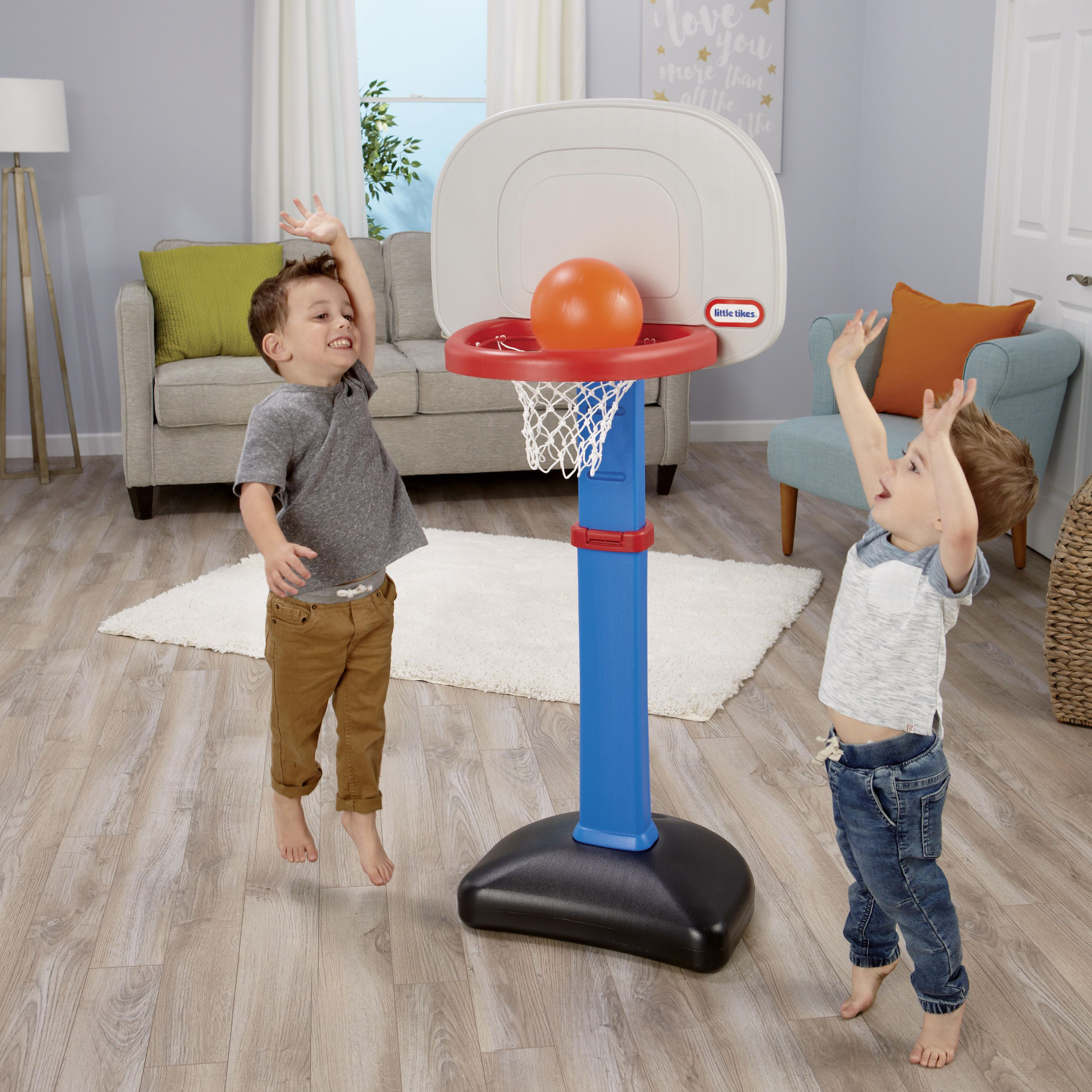 แป้นบาสเด็ก สุดฮิต💥ปรับระดับได้ Little Tikes TotSports Easy Score Basketball Set - Toy Basketball Hoop ราคา 3,090 บาท ลิขสิทธิ์แท้ นำเข้าจากอเมริกา