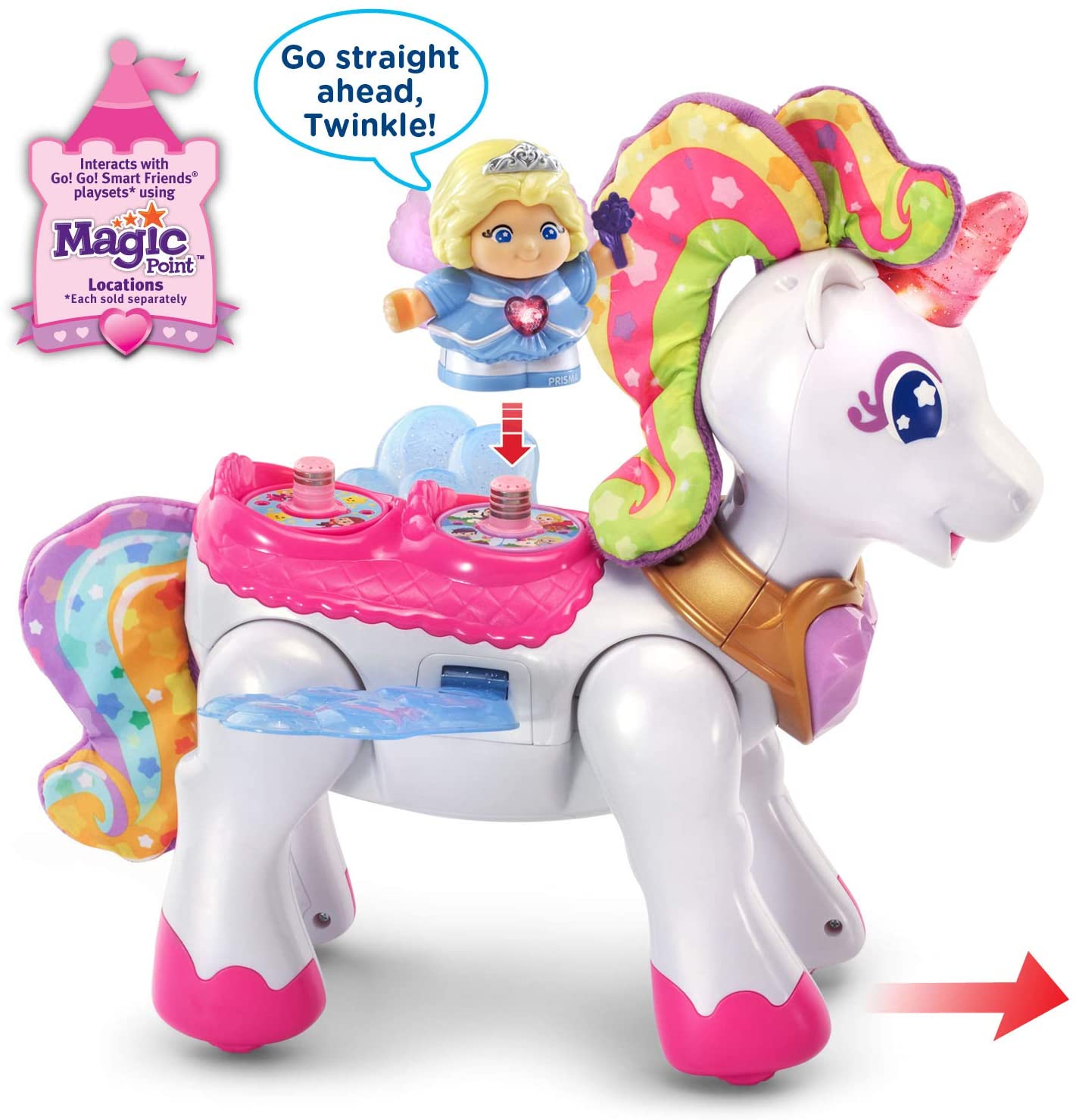 ของเล่นสุด" มหัศจรรย์ ยูนิคอร์น VTech Go! Go! Smart Friends Twinkle the Magical Unicorn เเละเเสงไฟ มีชีวิตชีวา ราคา 1990 บาท