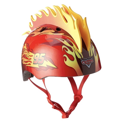 หมวกกันน็อกเด็ก แมคควีน คาร์ส โมฮอก นำเข้า 🇺🇸 BELL Mcqueen Cars Shatter 3D Child Multisport Helmet, Child (5-8 yrs.)