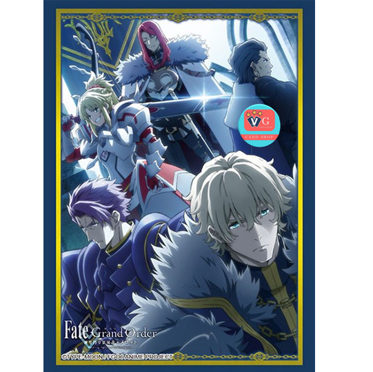 สลีฟบัดดี้ไฟท์ Bushiroad Sleeve Collection HG Vol.3225:Movie Fate/Grand Order Divine Realm of the Round Table: Camelot ซองใส่การ์ด 75 ใบ สลีฟโปเกมอน