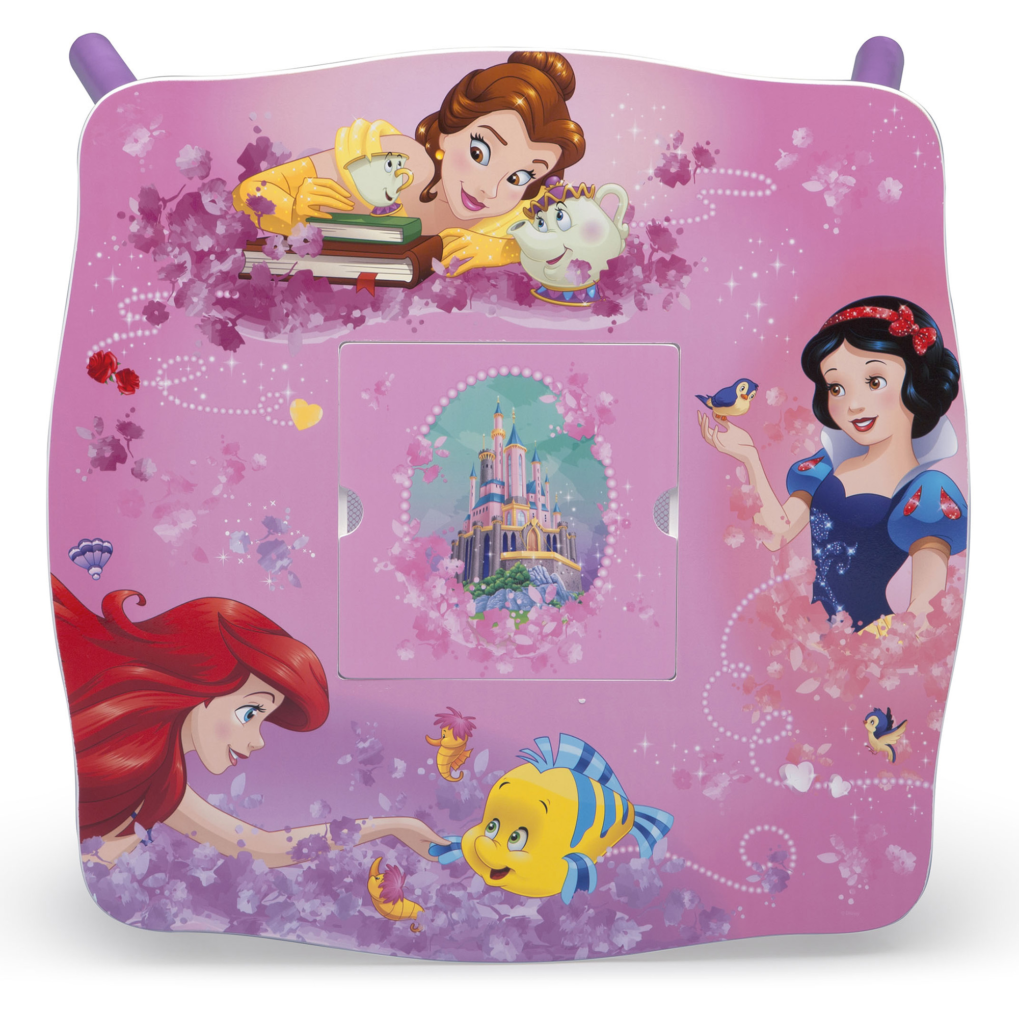 ชุดโต๊ะ เก้าอี้ไม้เด็ก ลายเจ้าหญิงดิสนี่ย์ Delta Children - Disney Prince Wood Kids Table and Chair Set With Storage ลิขสิทธิ์แท้ นำเข้าอเมริกา ราคา