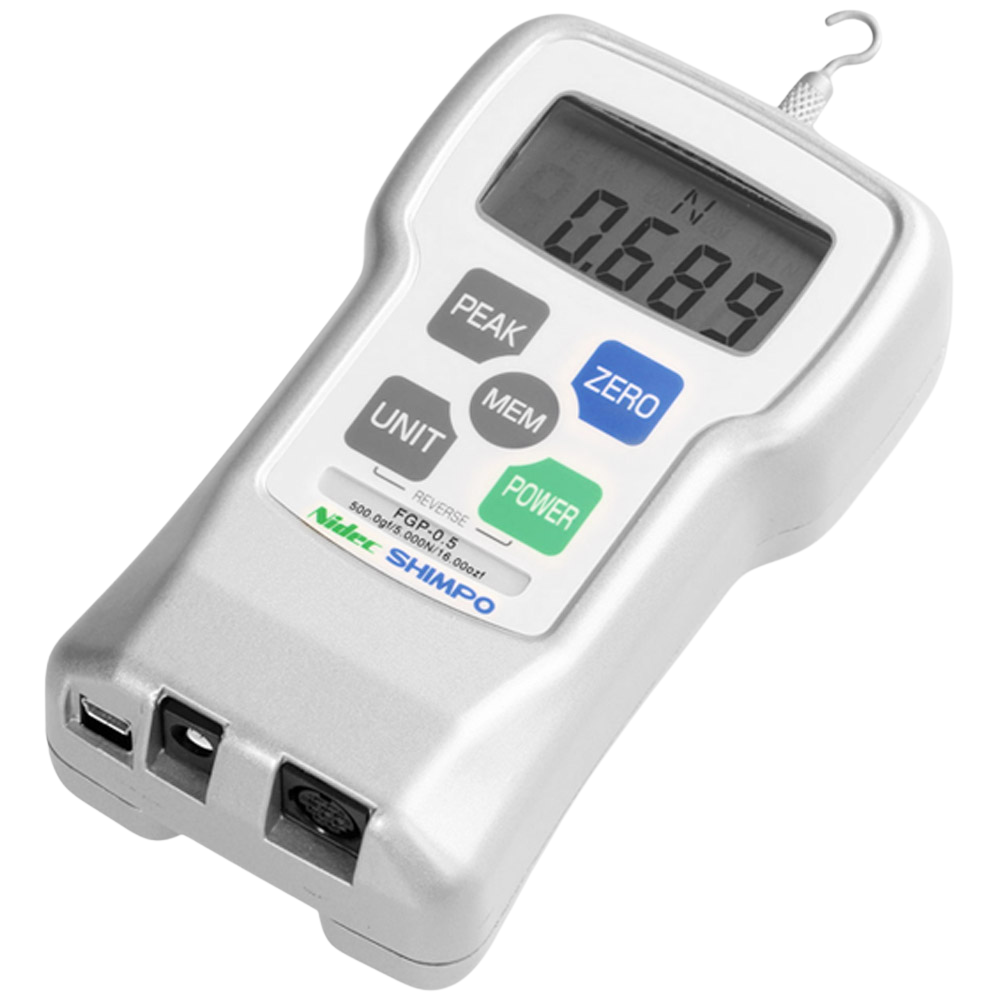 NidecShimpo รหัส FGP-20 เครื่องวัดแรงดึงแรงผลักดิจิตอลประสิทธิภาพสูง,High-performance type digital force gauge,rated capacity(RC):±200.0N(±20.00kg)