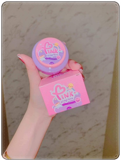 กันแดดพิงค์ ซันสกรีน PINK Sunscreen กันแดดซ้อจอย