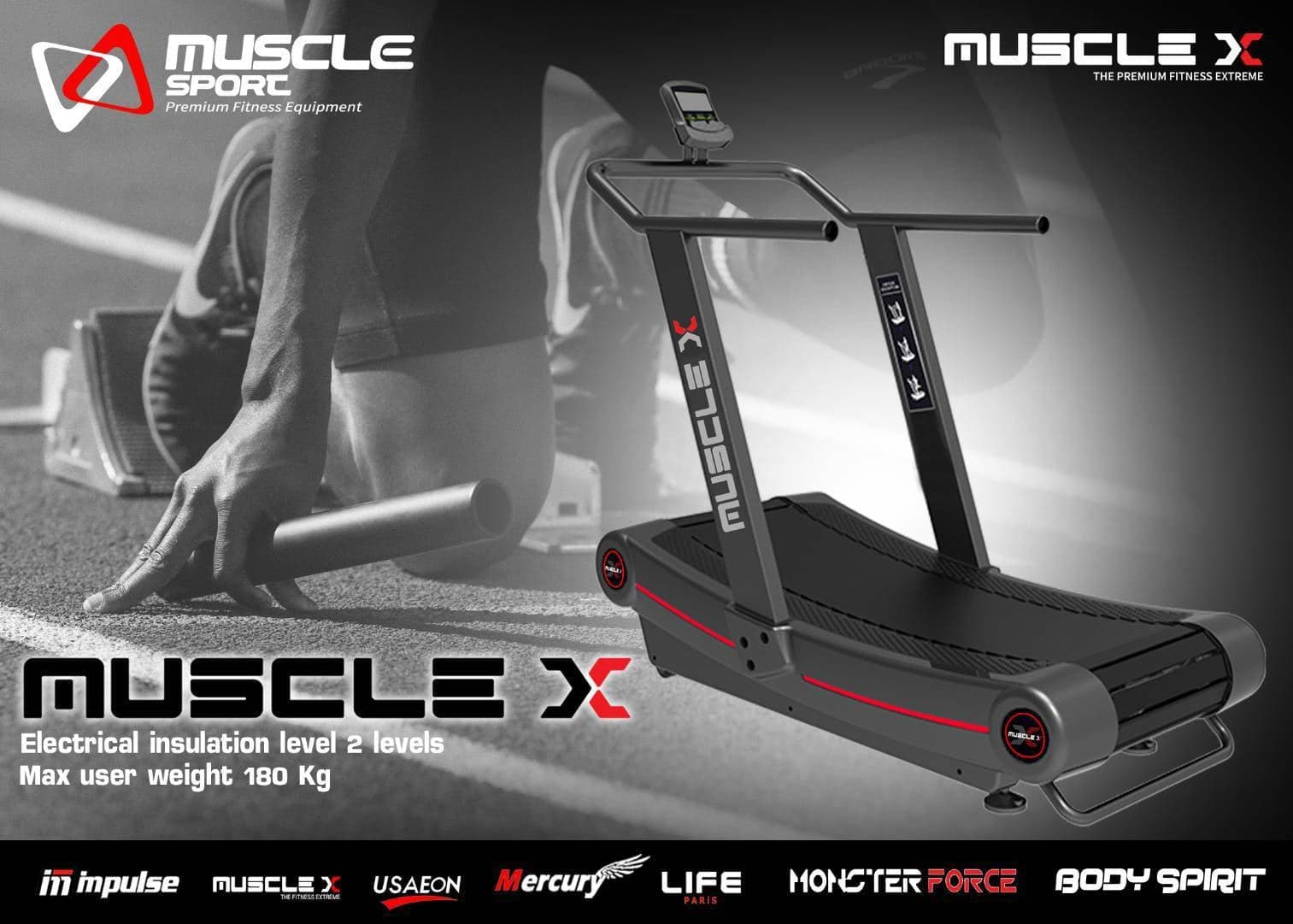 ลู่วิ่งโค้ง MuscleX รุ่น A7000 Curve Treadmill รับส่วนลดเพิ่ม