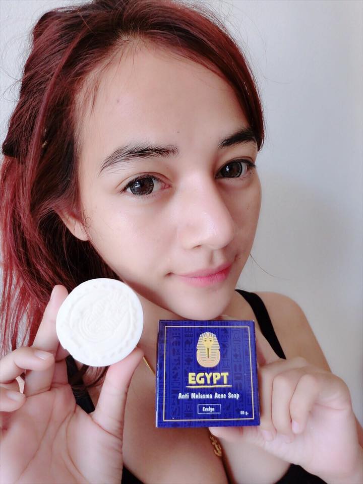 สบู่หน้าใสอียิปต์ (Egypt Anti Melasma Acne Soap By Evelyn)