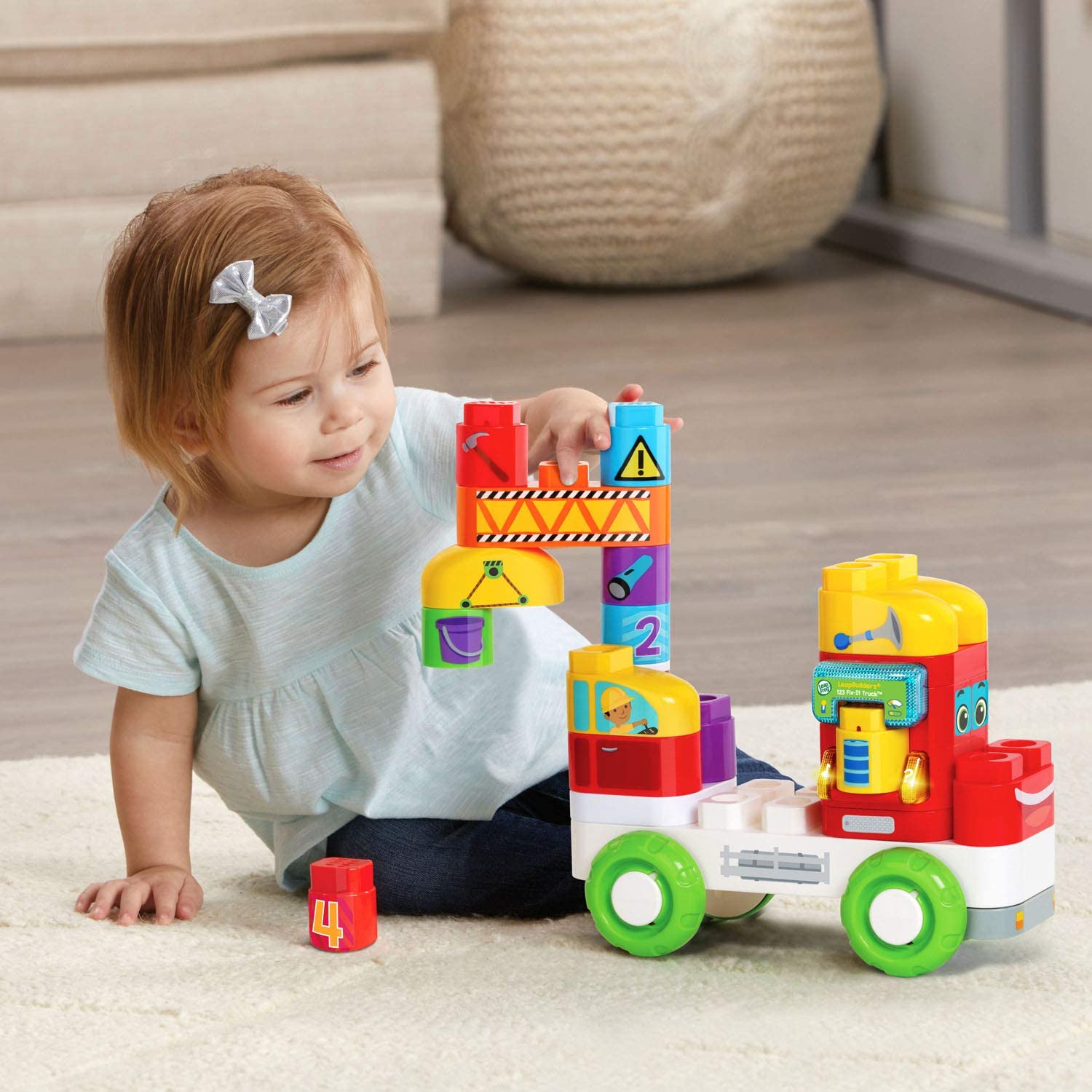 รถบรรทุก Fix-It หลากสี LeapFrog LeapBuilders 123 ราคา 1390 - บาท