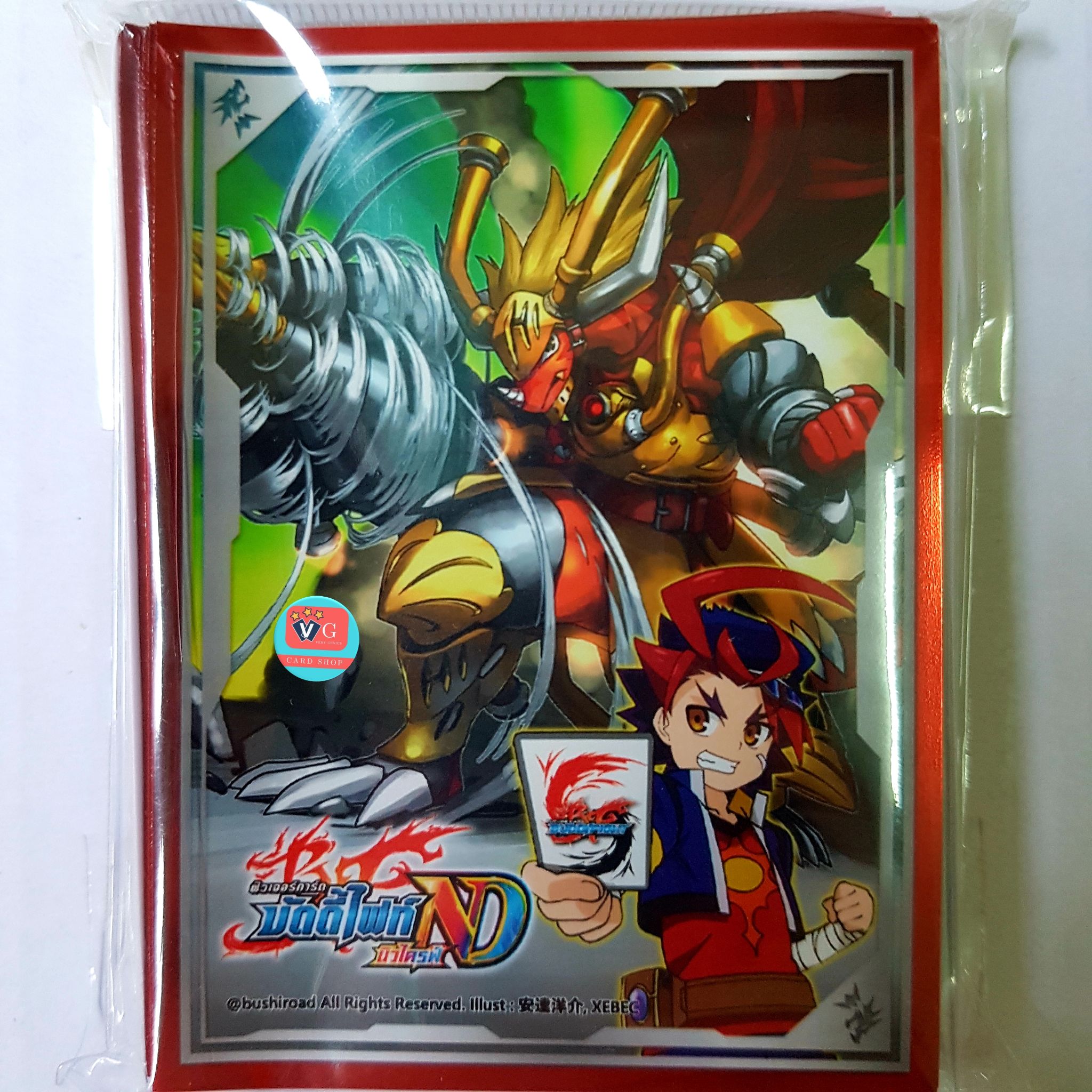 สลีฟ กาโอ ดรัม บัดดี้ไฟท์นิวไดรฟ์ ซองใส่การ์ด Buddyfight ND Sleeve Collection Vol.1 Gao Drum