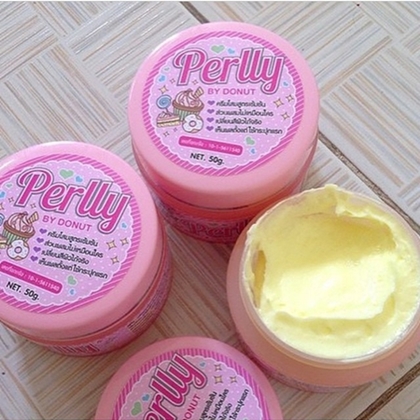 Perlly Cream By Donut โสมเพิร์ลลี่ ครีมสูตรต้นตำรับขาว