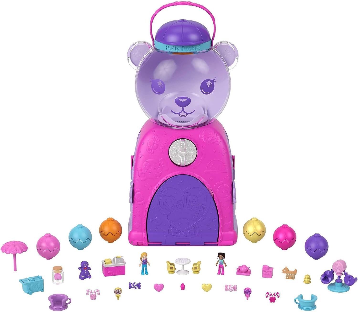 หมีกัมบอล Polly Pocket Travel Toy, Gumball Bear Playset ราคา 2,090 .-