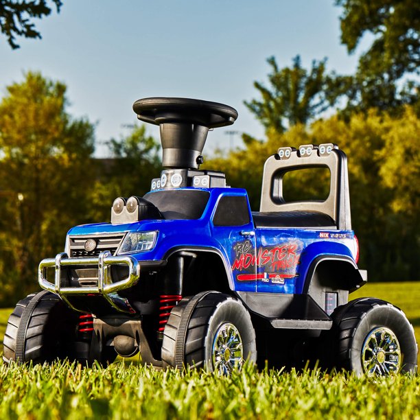 Huffy 12V Battery-Powered Remote-Control Monster Truck Ride-On Toy ราคา 4,990 - บาท