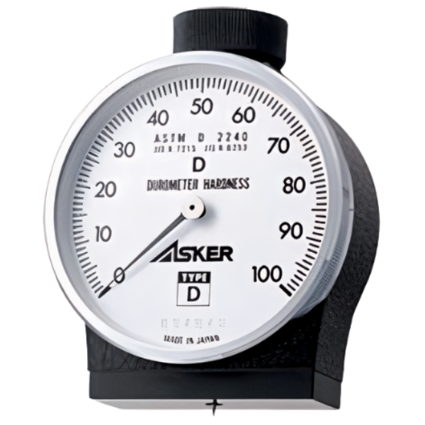 Asker รหัส Type-D เกจวัดและทดสอบความแข็งยางและพลาสติก,Asker durometer hardness tester type-D,hard rubber,plastic