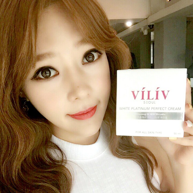 วีลีฟ ไวท์ แพลทินัม เพอร์เฟค (VILIV White Platinum Perfect Cream)