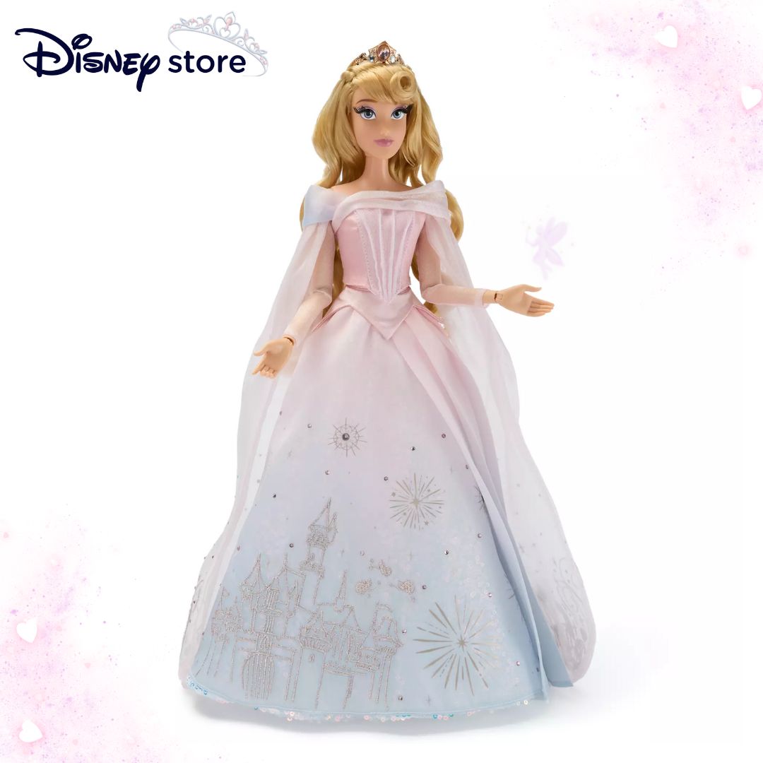 นำเข้า US ตุ๊กตา Aurora Limited Edition Doll – Sleeping Beauty – Disneyland 70th – เจ้าหญิงนิทรา – ดิสนีย์แลนด์ ครบรอบ 70 ปี – 16 นิ้ว ราคา 7,500 บาท