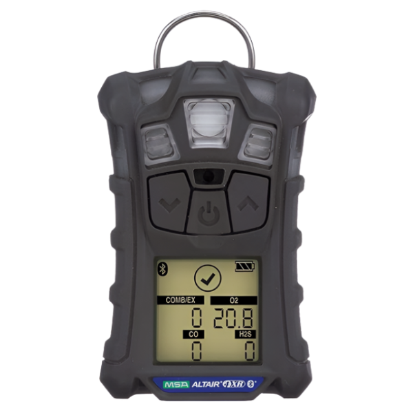 MSA รหัส Altair-4XR เครื่องวัดตรวจจับก๊าซ 4 ชนิด,Multi gas detector,(LEL,O2,CO,H2S),charcoal case,(MSA-10211185)