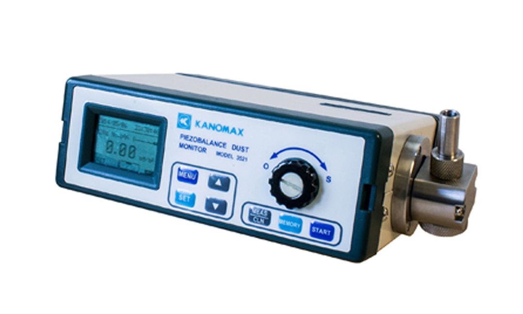 Kanomax รุ่น 3521 เครื่องวัดปริมาณฝุ่นละอองในอากาศ,Piezo balance dust meter
