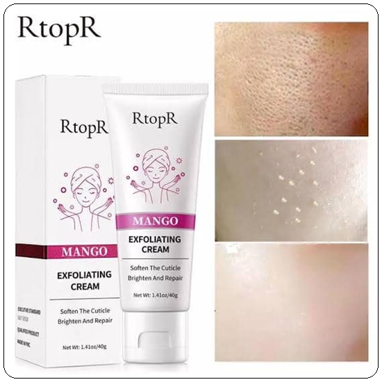 เจลมะม่วงสครับผิว RtopR mango Exfoliating Cream เจลขัดสิวเสี้ยน