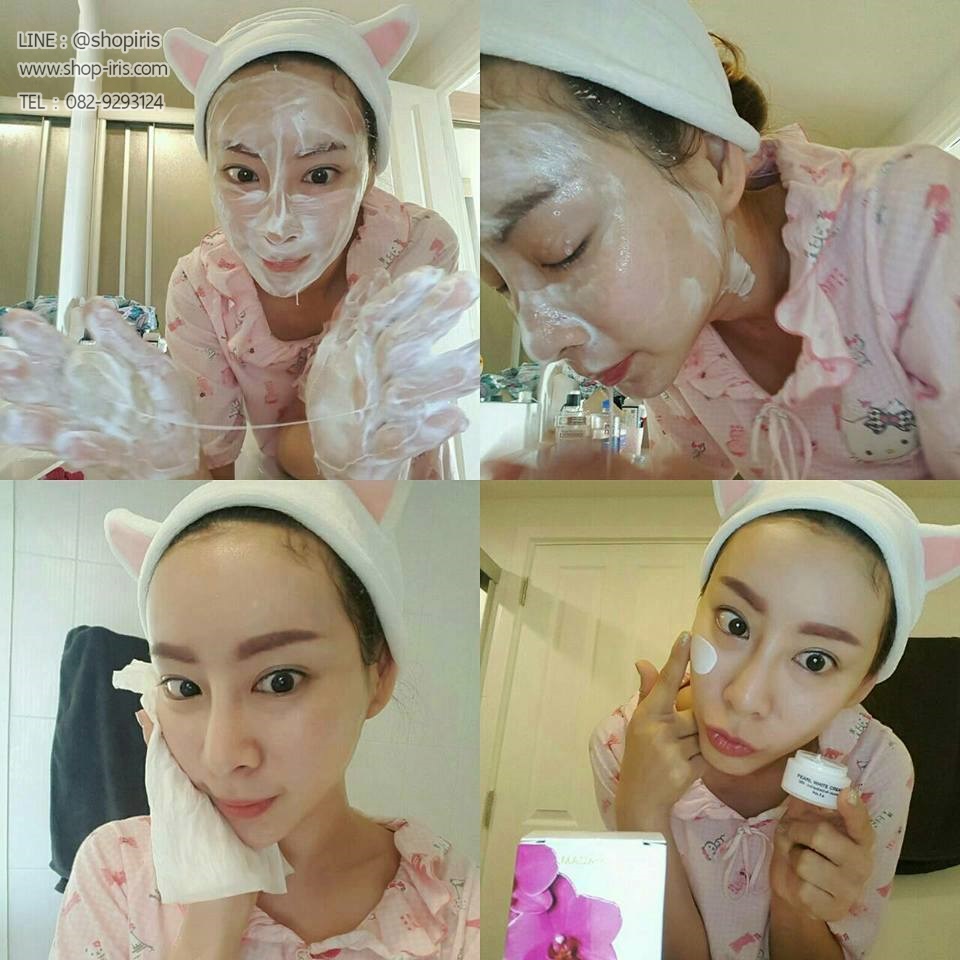 สบู่ไข่ขาววิปโฟม Orchids Whitening Perfect Soap By Madame Orchids