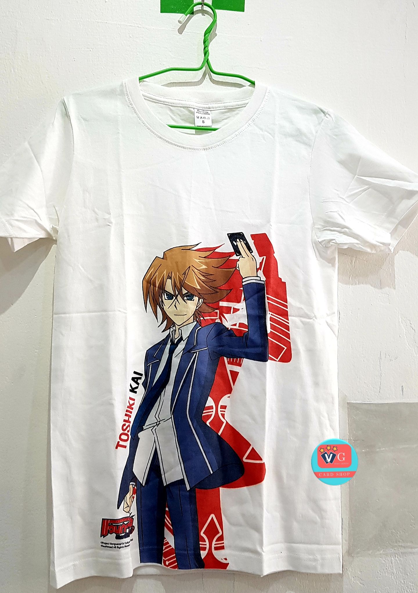 เสื้อแวนการ์ด ไค Toshiki Kai Vanguard สีขาว ไซส์ S อก 34 นิ้ว