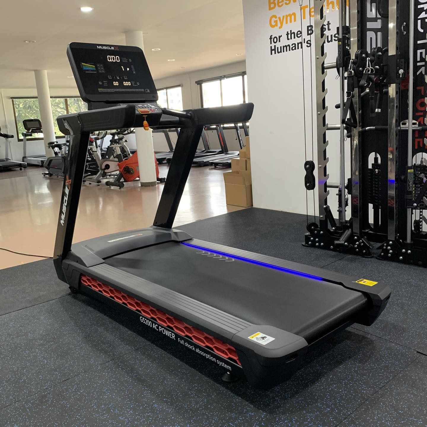 ลู่วิ่งไฟฟ้ามอเตอร์AC MuscleX G5200 ลู่วิ่งไฟฟ้าฟิตเนส, ลู่วิ่งไฟฟ้าราคา