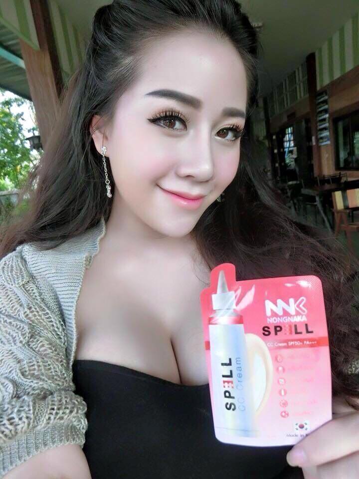 Spell cc cream ล๊อตใหม่แบบซองขนาด6ml 1 กล่องมี 6