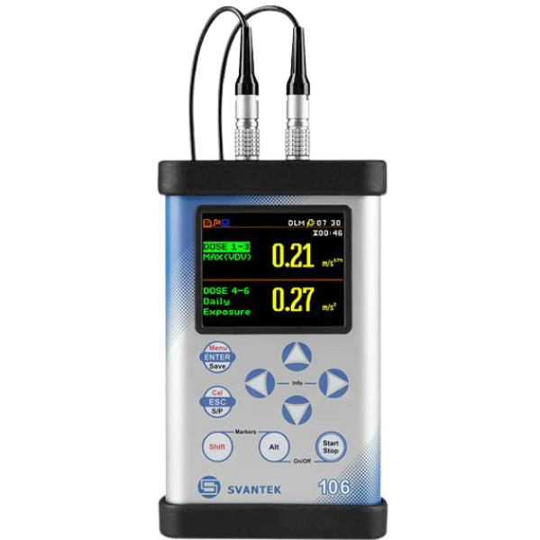 Svantek รุ่นSV-106Aเครื่องวิเคราะห์การสั่นสะเทือนของมนุษย์,6-channel Human Vibration Meter&Analyser