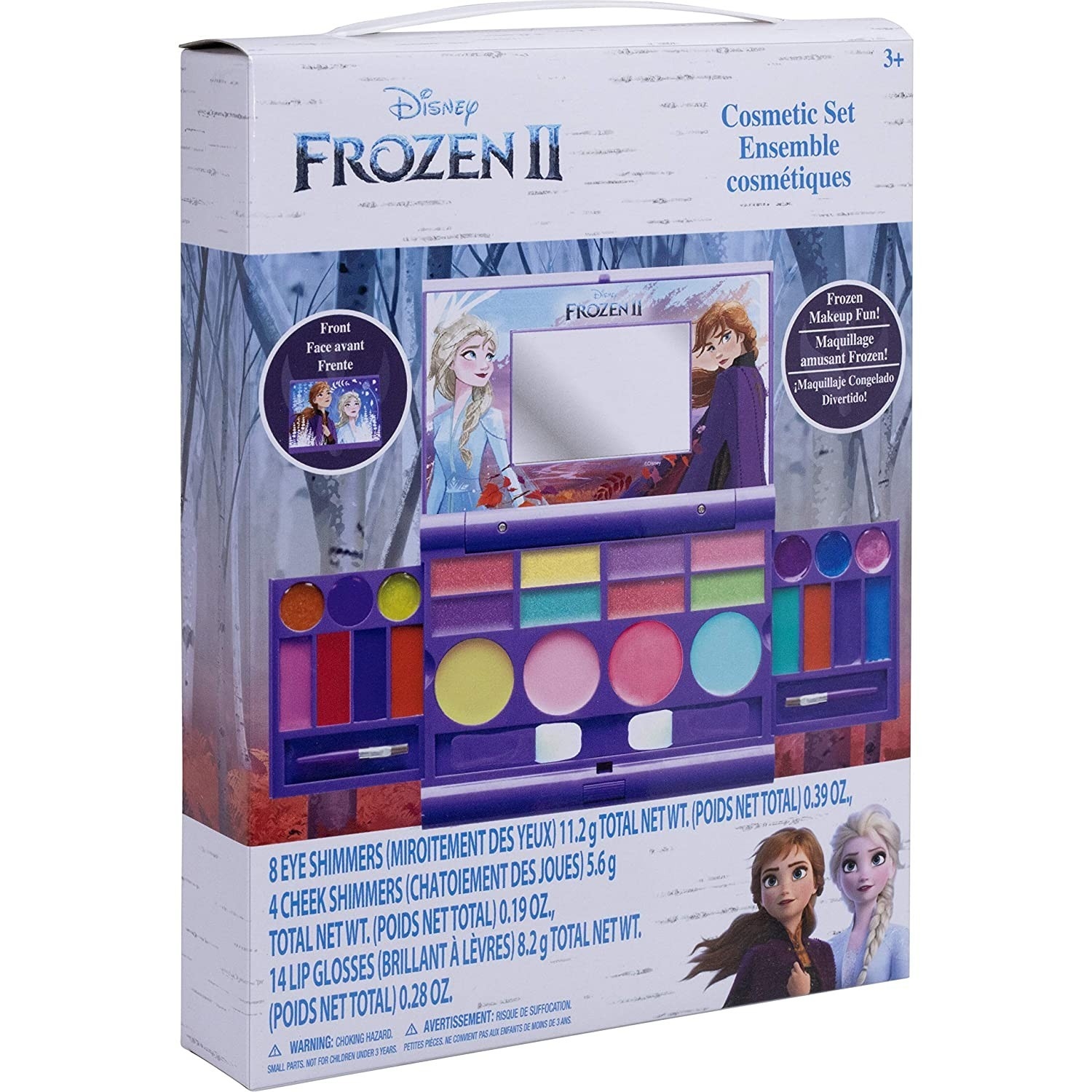 เซตแต่งหน้าTownley Girl Frozen 2 Cosmetic Compact Set with Mirror Colorful Portable Foldable Make Up Beauty Kit For Girls Visit the Townley Girl Store ราคา : 990 บาท