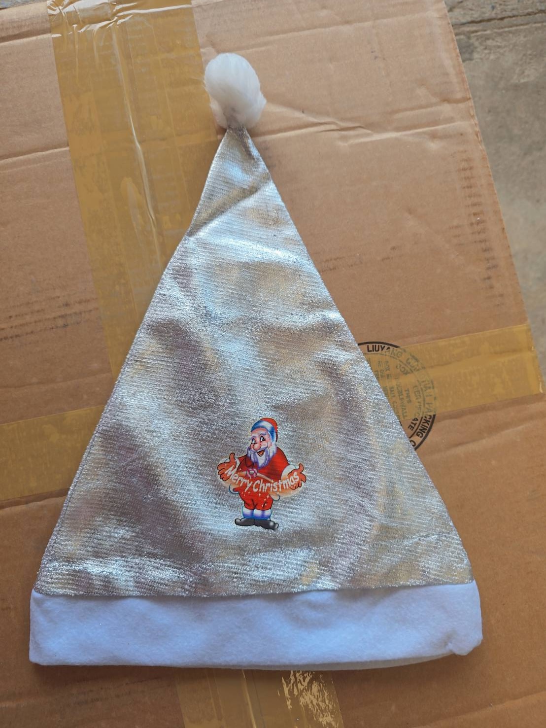 หมวกคริสต์มาสคละลาย(ไม่มีไฟ)