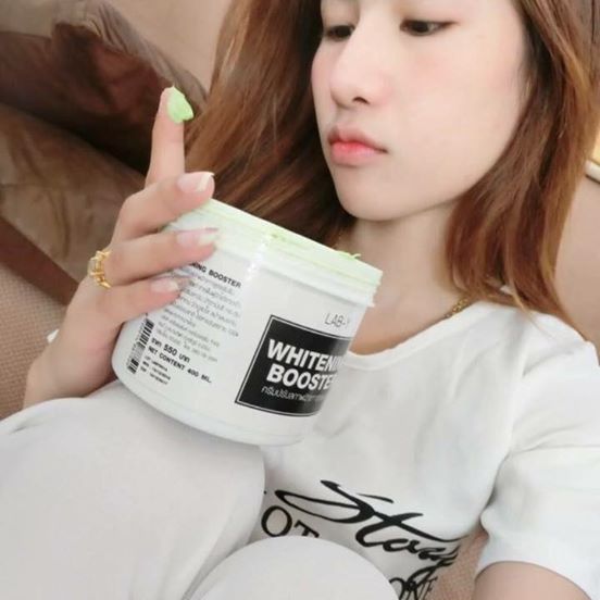 ครีมแลป วาย LAB Y Whitening Booster ครีมสาหร่าย วิตซี โปรส่งฟรี EMS