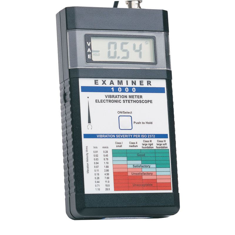Monarch รหัส Examiner1000 เครื่องวัดความสั่นสะเทือน,Vibration meter,acceleration,velocity,acceleration Enveloping