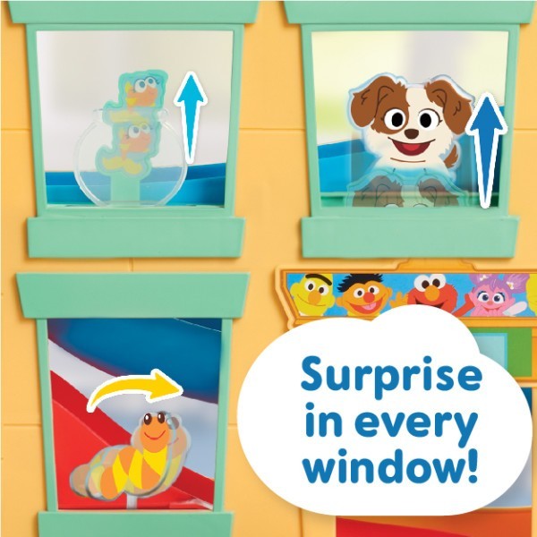 บ้านบอลกิจกรรมSESAME STREET Round The Neighborhood Ball Drop Playset and Figures 4- ราคา 2,590 บาท