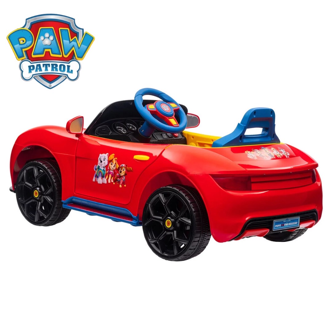 นำเข้า 🇺🇸 ✨ ขับสนุก ปลอดภัยมีสไตล์รถแบต paw patrol Licensed Kids 12V Battery Powered Convertible Ride-On Car ราคา 12,900 บาท