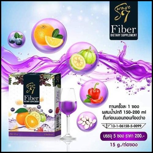 ดีท็อกซ์ S Wave 7 Fiber