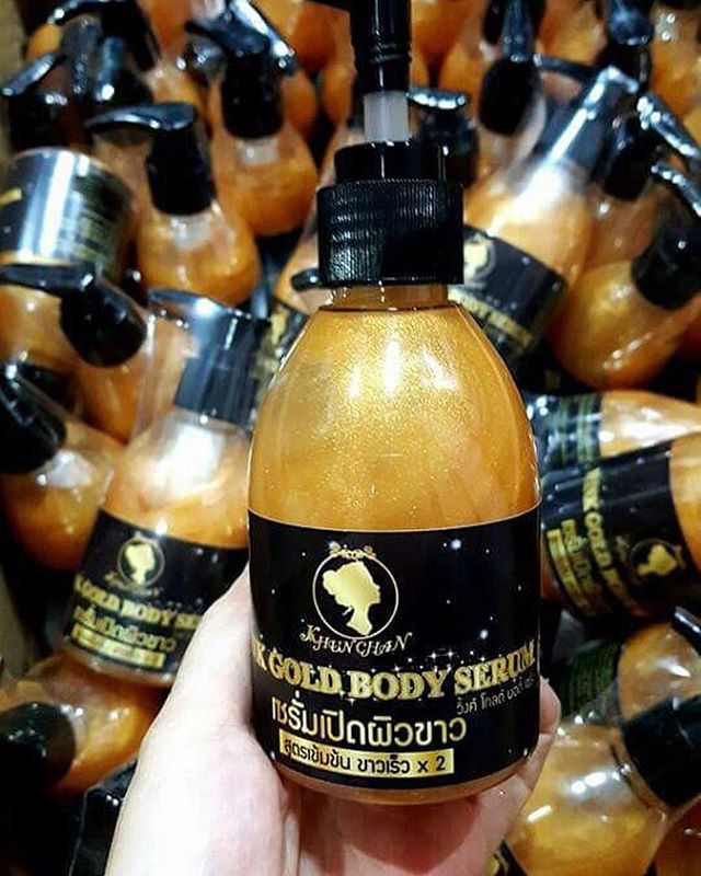เซรั่มทองคำเปิดผิวขาว วิ้งค์ โกลด์ บอดี้ เซรั่ม (WINK GOLD BODY SERUM)