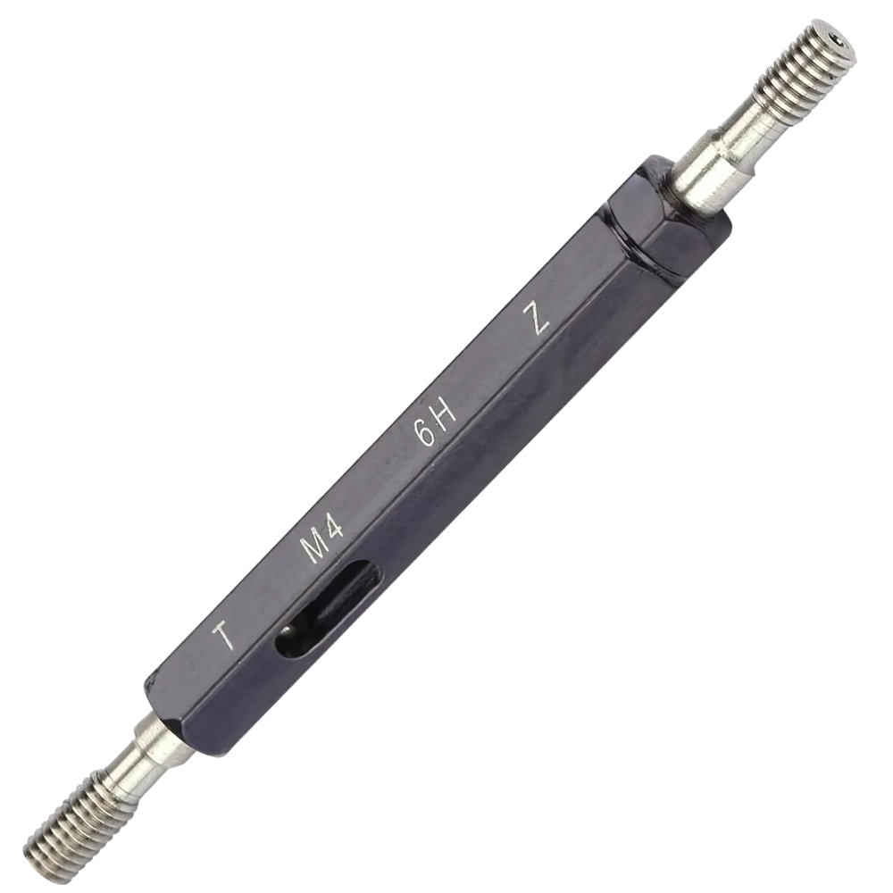 M4P0.35 GPNP-6H เกจวัดเกลียวในเกลียวเมตริกมาตรฐานสากล , Metric thread plug gauge,(ISO standard,class 6H), M4x0.35-GPNP-6H ,Go/NoGo set ,with inspection result
