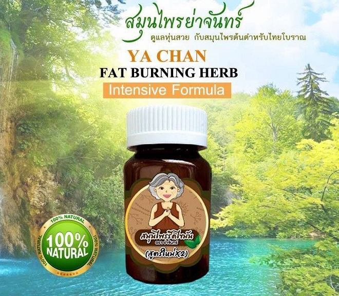สมุนไพรรีดไขมัน ย่าจันทร์ สูตร2