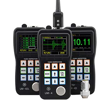 Yushi UM-4 Series A-Scan Snapshot Ultrasonic Thickness Gauges เกจ์วัดความหนาอัลตราโซนิครุ่น A-Scan ซีรี่ส์ UM-4