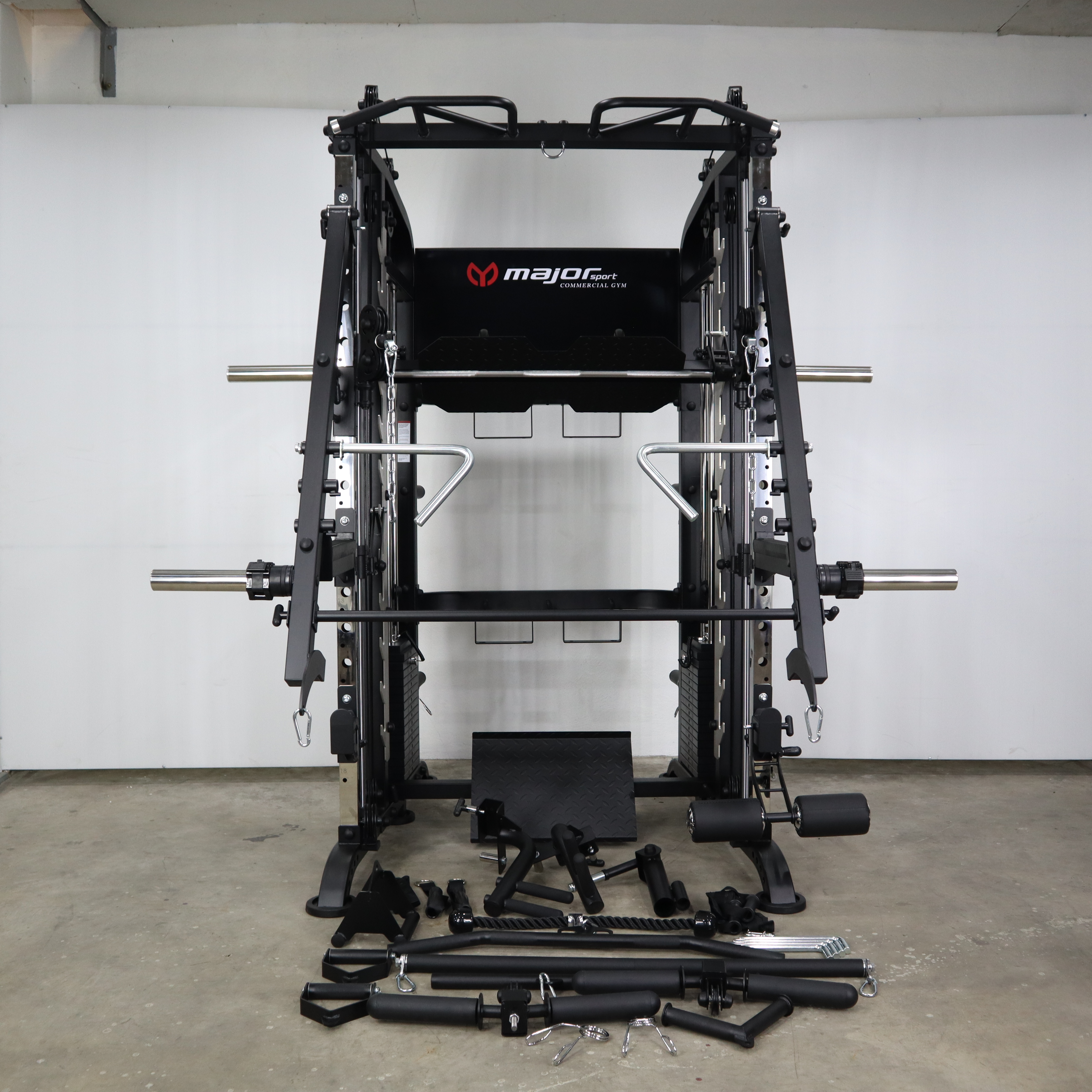 สมิทแมชชีน i5 Flow Jammer arms,+ม้านั่ง819A + แผ่นหุ้มยาง, Fullset, Smith Machine i5 Flow Jammer