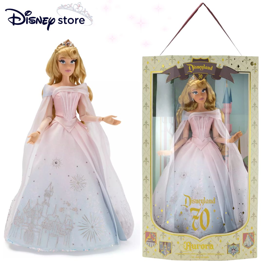นำเข้า US ตุ๊กตา Aurora Limited Edition Doll – Sleeping Beauty – Disneyland 70th – เจ้าหญิงนิทรา – ดิสนีย์แลนด์ ครบรอบ 70 ปี – 16 นิ้ว ราคา 7,500 บาท