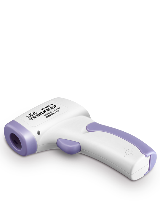 CEM รุ่น DT-8806Hเครื่องวัดอุณหภูมิสำหรับวัดไข้,Infrared Forehead Thermometer,Meas.range:32°C~42°C Body Mode/0°C~60°C Surface Mode