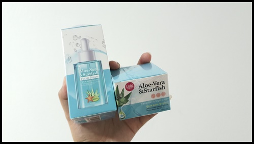 เซตว่านปลาดาว กู้ผิวเสีย Aloe-Vera & Starfish (1 แถม 1)