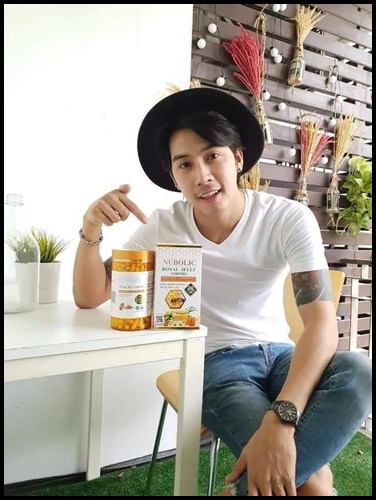 นมผึ้งนูโบลิค Nubolic Royal Jelly 1500 mg.