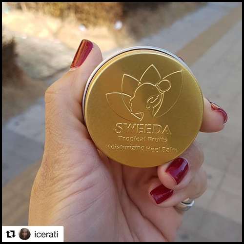 ทรอปปิคอล ฟรุ๊ต บาล์ม บำรุงส้นเท้าแตกและจุดแห้งกร้าน Tropical fruit balm by sweeda