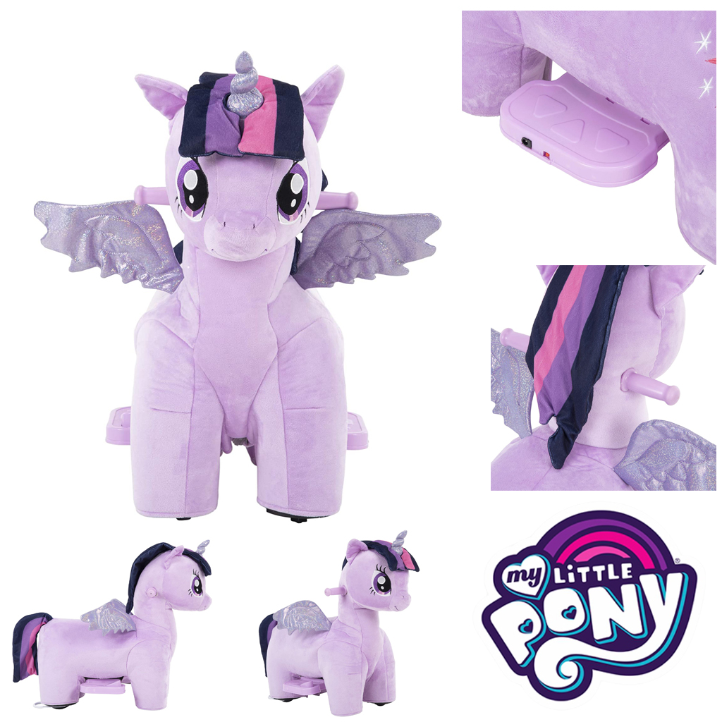 รถแบตโพนี่-(Twilight sparkle) Huffy My Little Pony Twilight Sparkle Plush Quad ราคา 5,490 - บาท