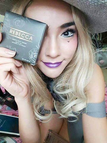 Rebecca Smooth silky powder (แป้ง รีเบคก้า spf 18 pa++) ส่งฟรี EMS