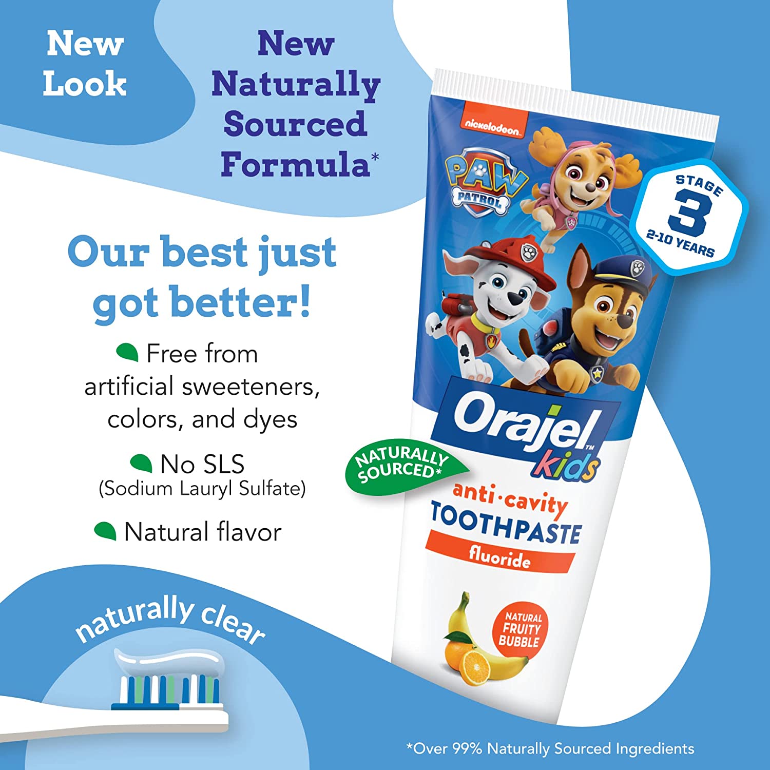 ยาสีฟัน Orajel Kids Paw Patrol Anti-Cavity Fluoride Toothpaste 4.2oz ราคา 290 บาท