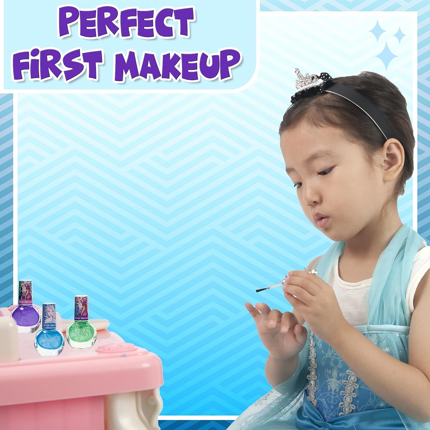 เซ็ทยาทาเล็บเด็ก Townley Girl Disney Frozen , 18 pcs , Ages 3+ ราคา 950 บาท