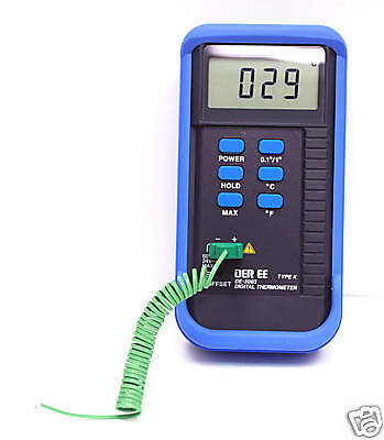 DER EE รหัส DE-3003 เครื่องวัดอุณหภูมิดิตอล,Digital thermometer